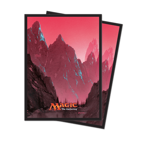 Mana 5 Mountain Standard Deck Protector Sleeves (80ct) for Magic: The Gathering | Ultra PRO International