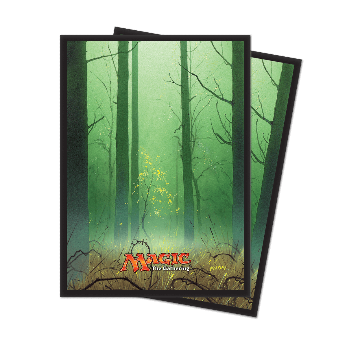 Mana 5 Forest Standard Deck Protector Sleeves (80ct) for Magic: The Gathering | Ultra PRO International