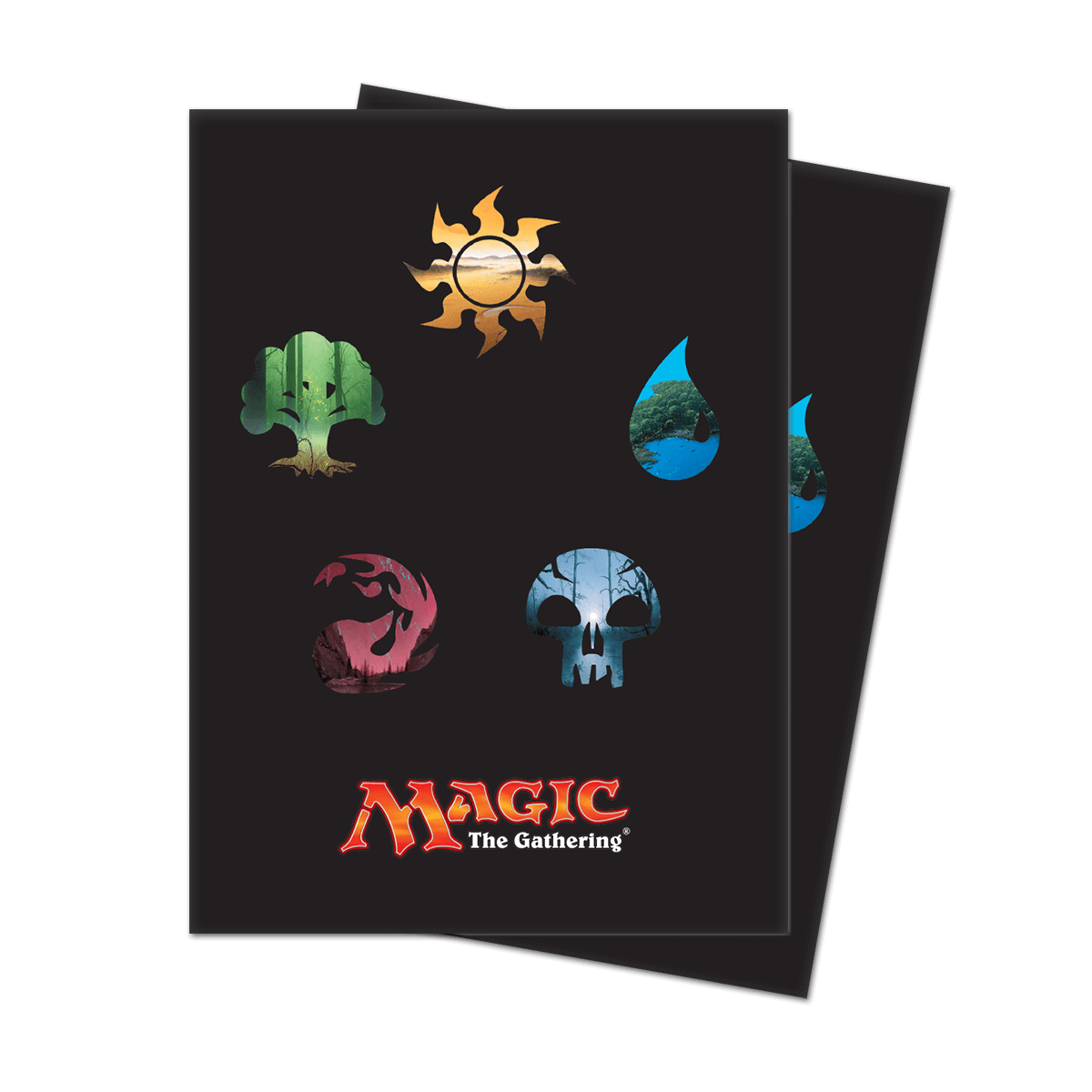 Mana 5 Symbol Standard Deck Protector Sleeves (80ct) for Magic: The Gathering | Ultra PRO International