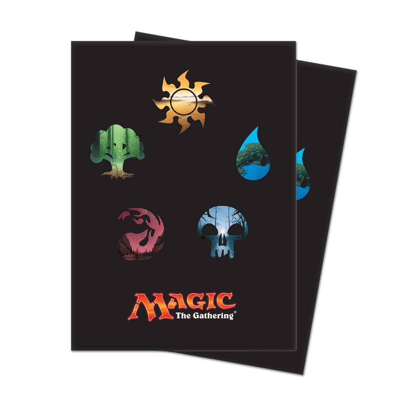Ultra Pro Mana 7 Deck Protector Sleeves (100ct) for Magic: The Gathering