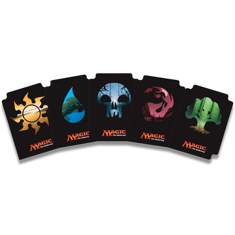 Mana 5 Card Deck Dividers Pack (15ct) for Magic: The Gathering | Ultra PRO International