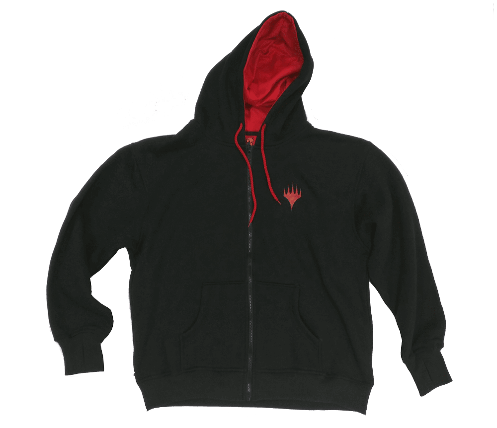 Two-Tone Black/Red Custom Magic: The Gathering Hoodie