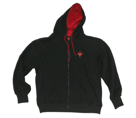 Two-Tone Black/Red Custom Magic: The Gathering Hoodie
