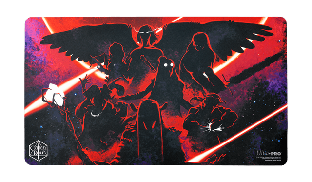 Critical Role Live Show Standard Edge Playmat - Silhouette Version | Ultra PRO International