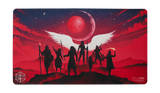 Critical Role Standard Edge Playmat with Mighty Nein Silhouette Art by Max Beech | Ultra PRO International