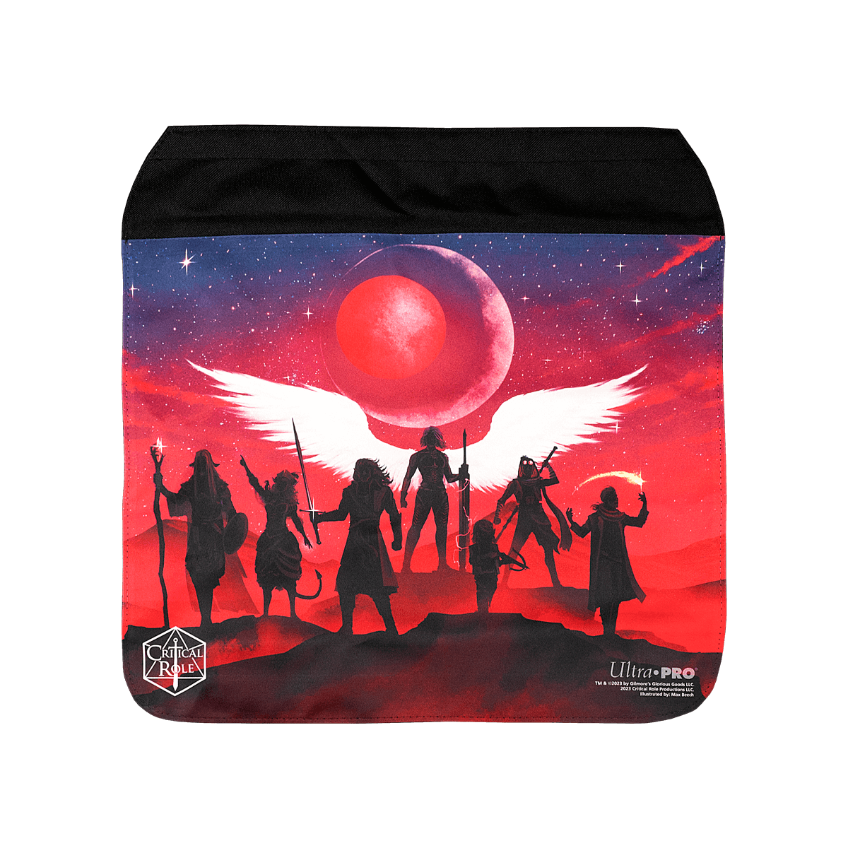 Critical Role Live Show Messenger Bag Flap 1 | Ultra PRO International