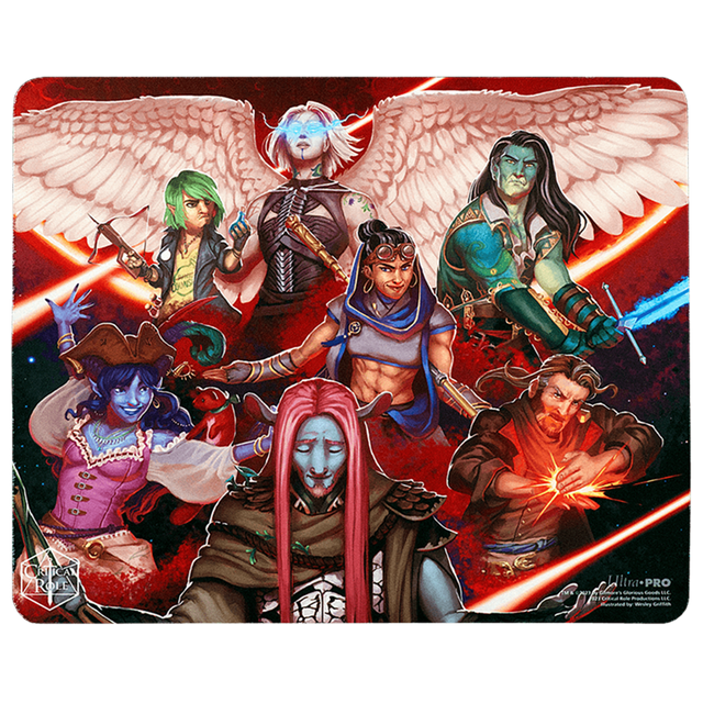 Critical Role Live Show Printed Mousepad - Character Reveal Version | Ultra PRO International