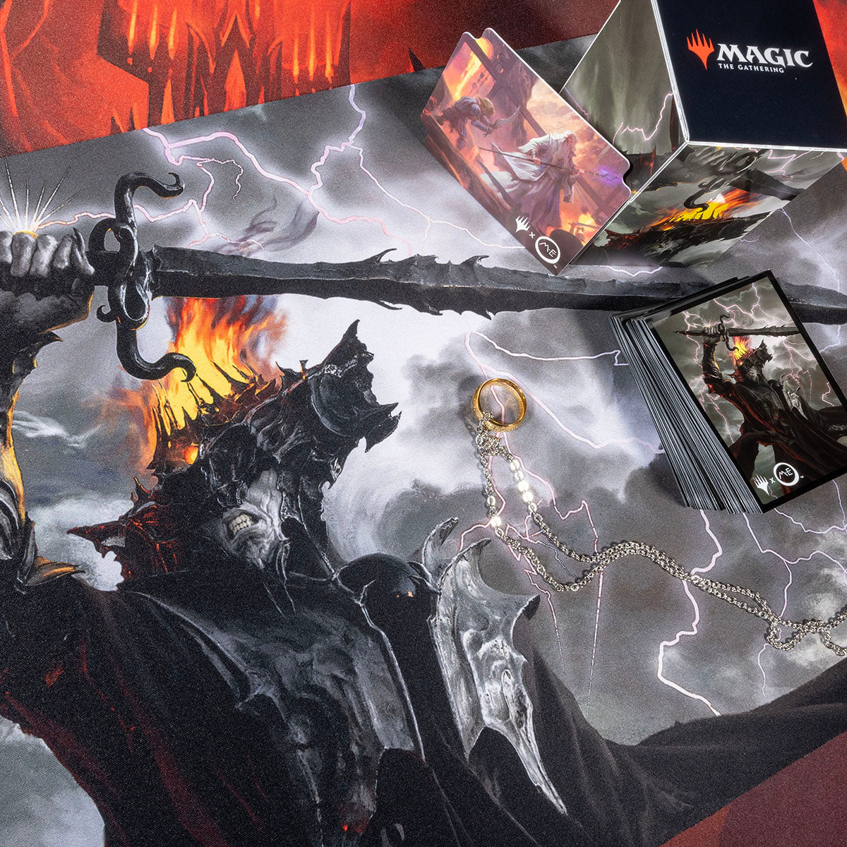 Ultra PRO: Playmat - The Lord of the Rings (Sauron, the Dark Lord)