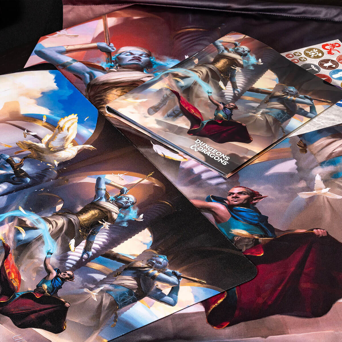 Cover Series Bigby Presents: Glory of the Giants Standard Gaming Playmat for Dungeons & Dragons | Ultra PRO International