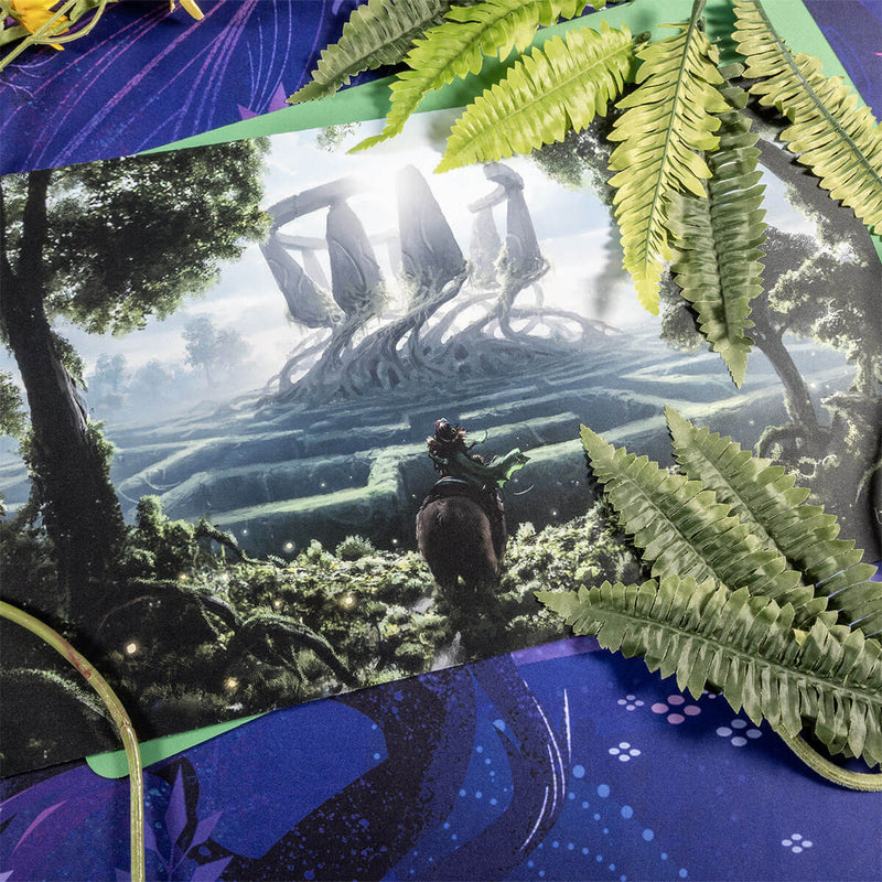Wilds of Eldraine Virtue of Strength Standard Gaming Playmat for Magic: The Gathering | Ultra PRO International