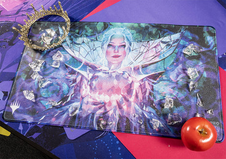 Wilds of Eldraine Crystal Apple AR Enhanced Holofoil Standard Gaming Playmat for Magic: The Gathering | Ultra PRO International