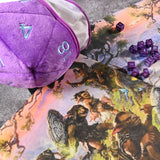 Phandelver and Below: The Shattered Obelisk Underdark D20 Plush Dice Bag for Dungeons & Dragons | Ultra PRO International