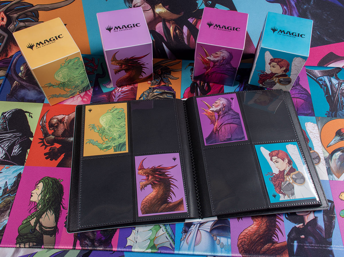 Commander Masters Pop Collage 4-Pocket PRO-Binder for Magic: The Gathering | Ultra PRO International