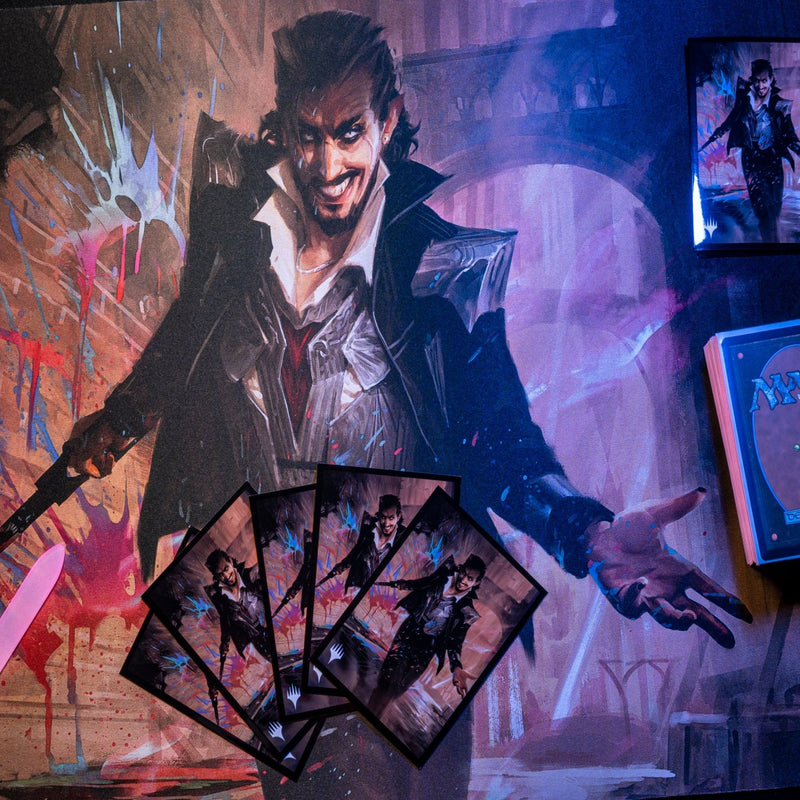 Streets of New Capenna Anhelo the Deacon Commander Standard Gaming Playmat for Magic: The Gathering | Ultra PRO International