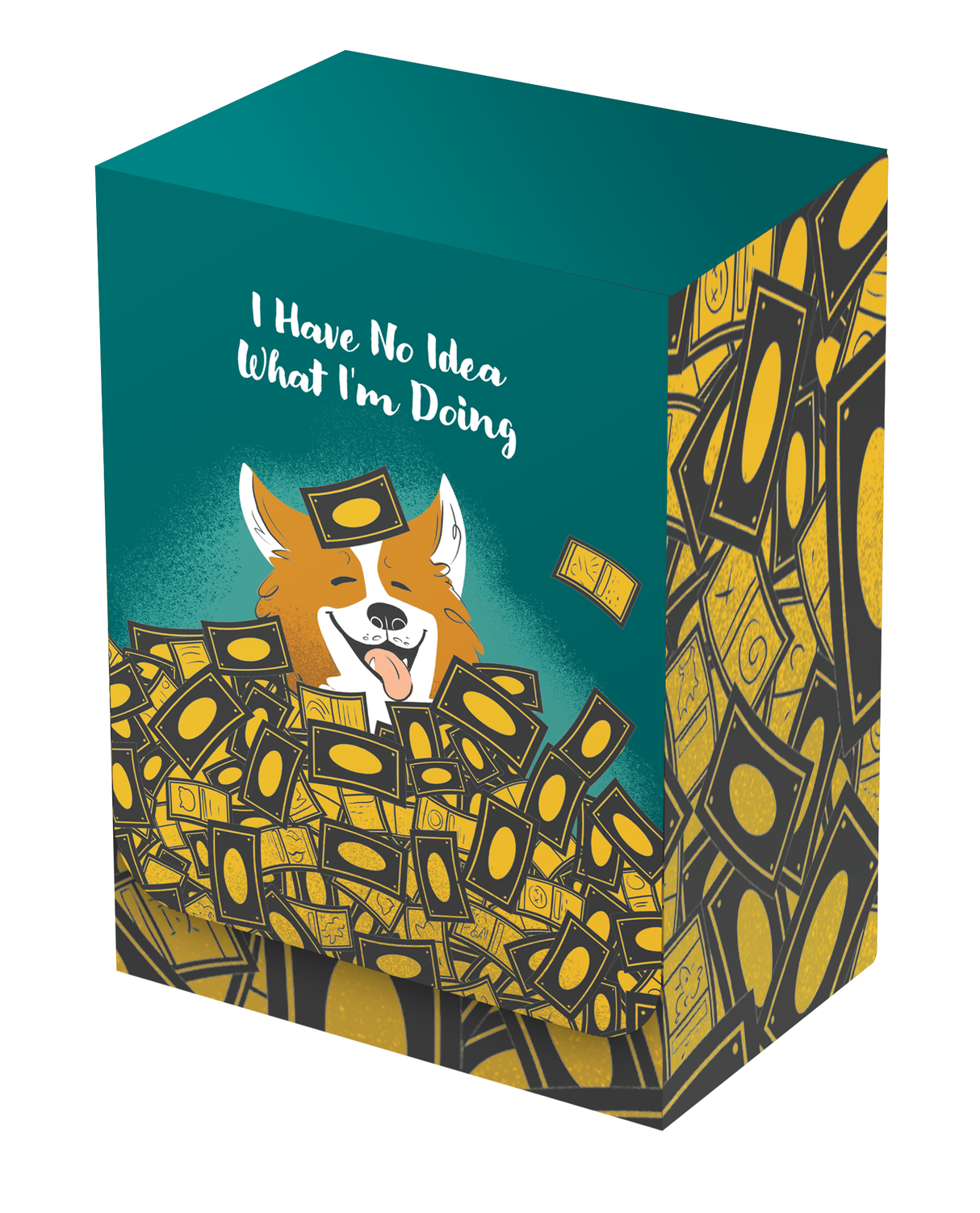 No Idea Corgi Card Box