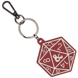 Dungeons and Dragons D20 Keychain