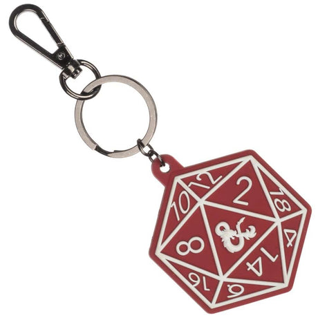 Dungeons and Dragons D20 Keychain