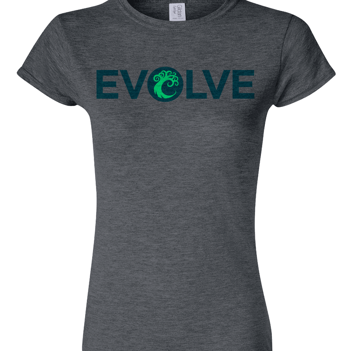 Guild Word Women's Simic EVOLVE T-Shirt for Magic: The Gathering ...