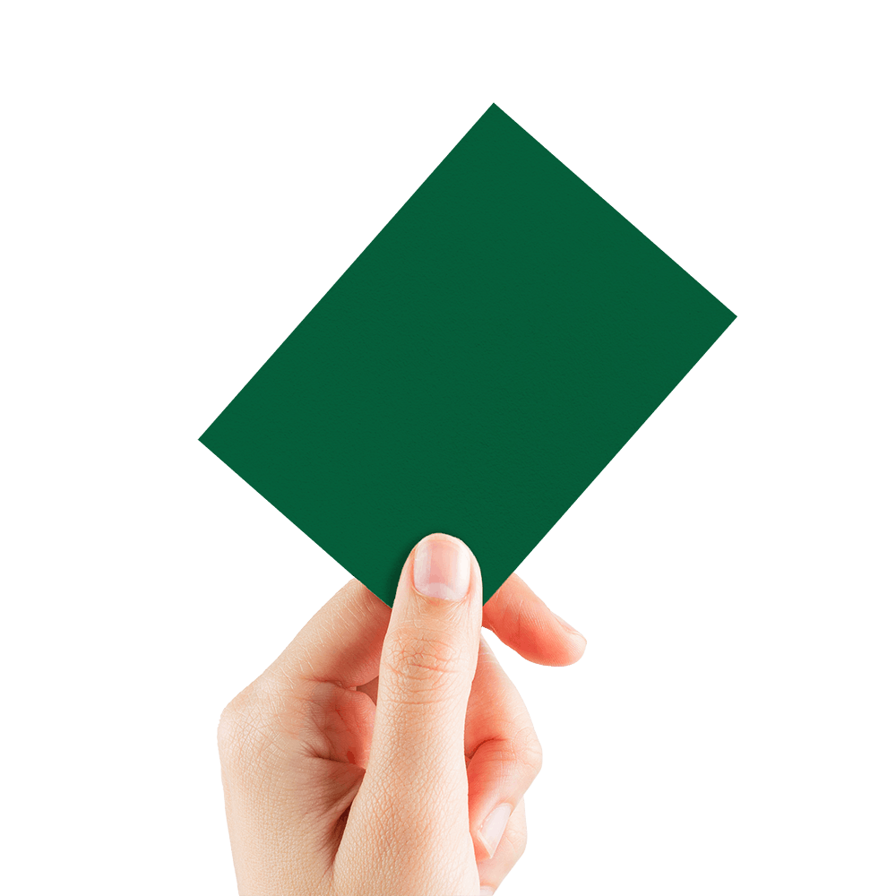 ECLIPSE® Matte Small DECK PROTECTOR® Sleeves: Forest Green - 60ct