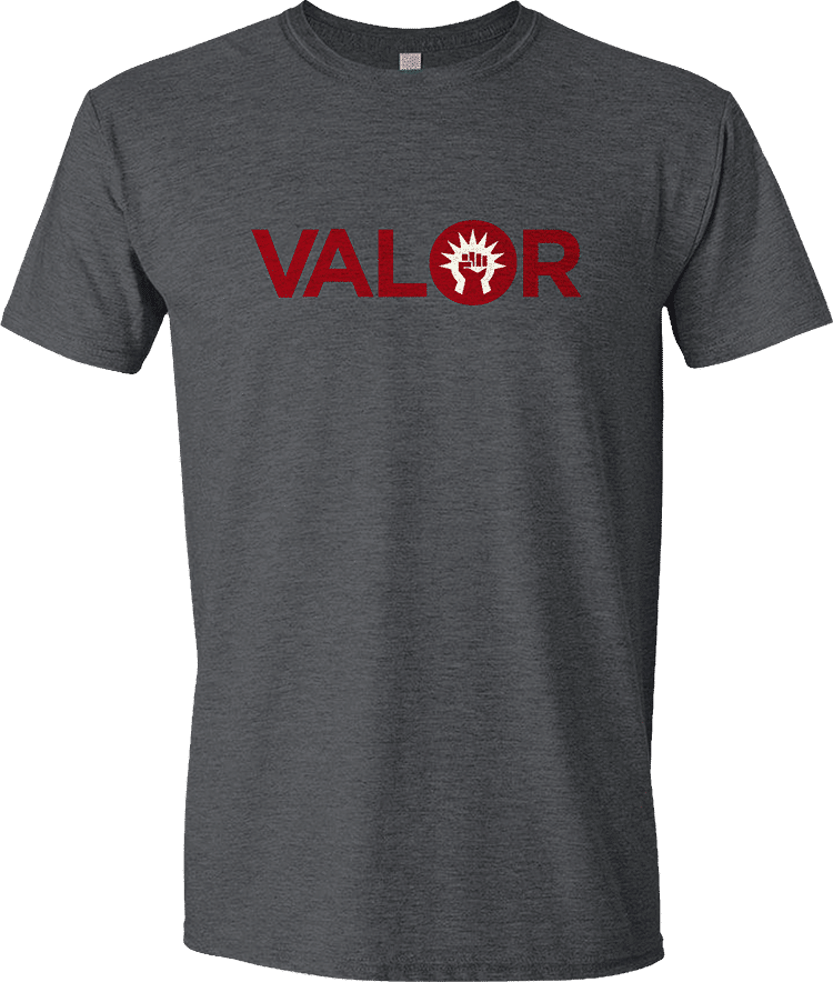 Guild Word Boros VALOR Men's T-Shirt for Magic: The Gathering | Ultra PRO