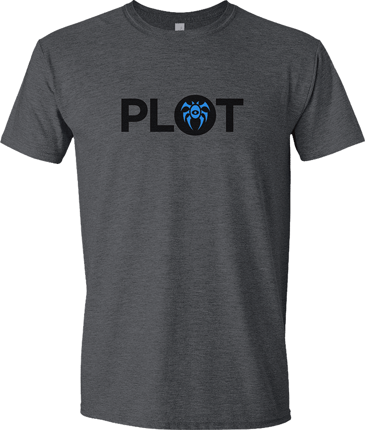 Guild Word Dimir PLOT T-shirt for Magic: The Gathering