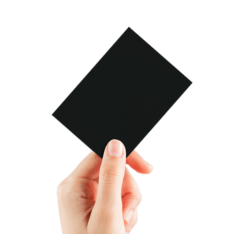 ECLIPSE® Gloss Small DECK PROTECTOR® Sleeves: Jet Black - 60ct