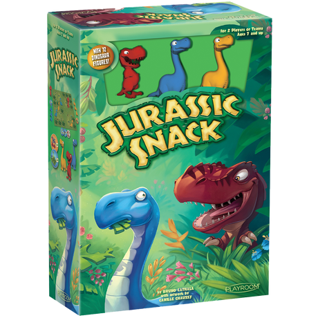 Jurassic Snack: A family strategy game for ages 7 and up | Ultra PRO Entertainment