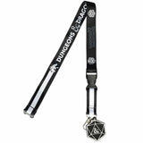 Dungeons & Dragons Black and White Lanyard