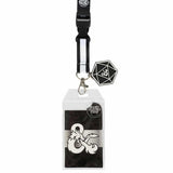 Dungeons & Dragons Black and White Lanyard