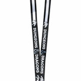 Dungeons & Dragons Black and White Lanyard
