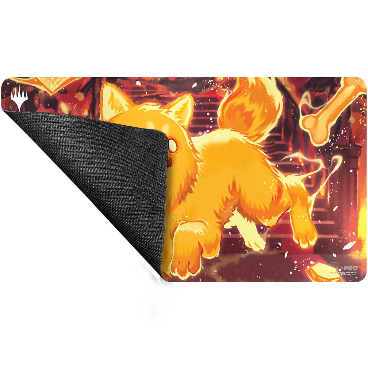 Duskmourn Enduring Courage Playmat for Magic: The Gathering Zoom
