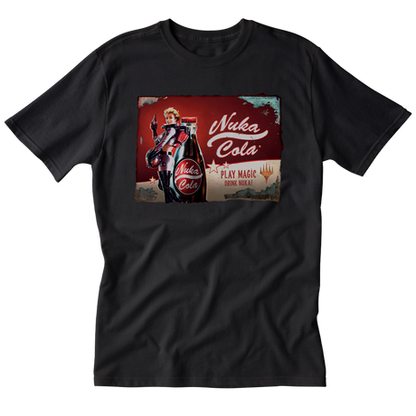 Magic: The Gathering Universes Beyond x Fallout Printed Graphic Tee - Nuka Cola | Ultra PRO International