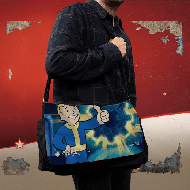 Magic: The Gathering Universes Beyond x Fallout Messenger Bag Flap - [Fallout] | Ultra PRO International