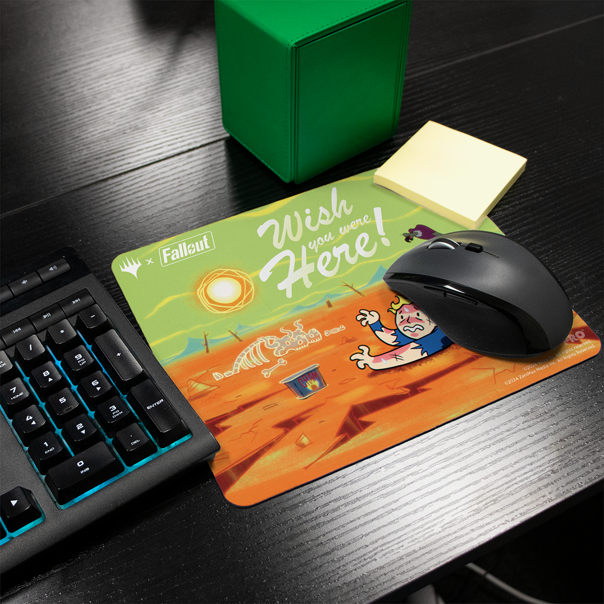 Fallout® Wasteland Mousepad for Magic: The Gathering | Ultra PRO