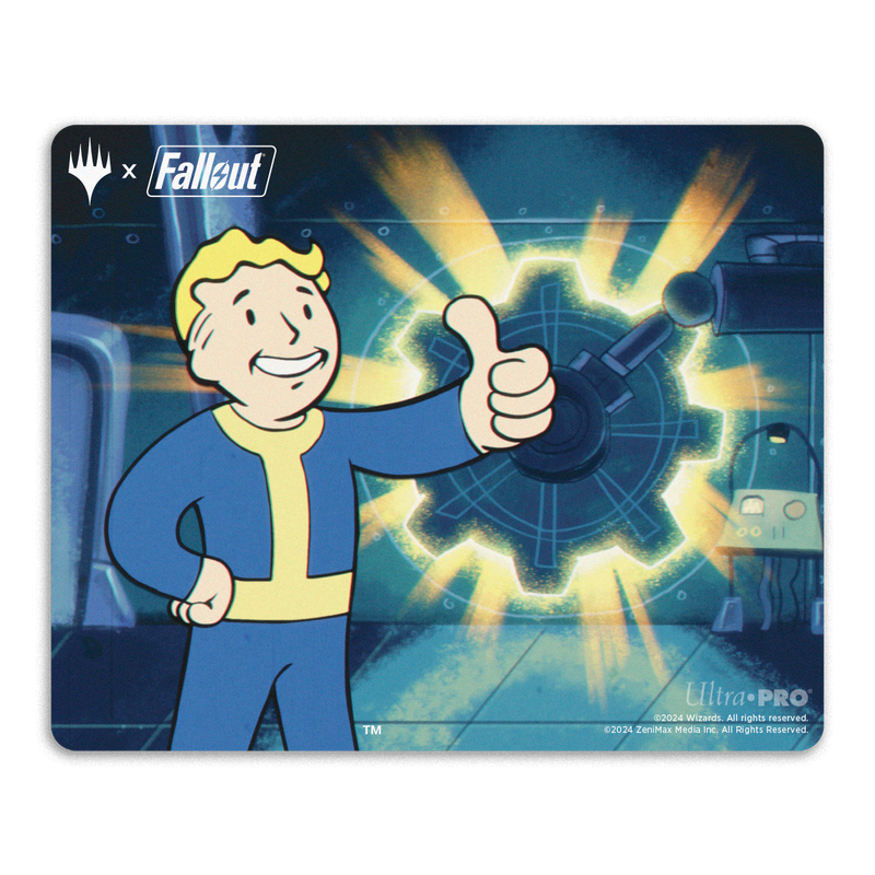 Magic: The Gathering Universes Beyond x Fallout Mousepad - Sol Ring | Ultra PRO international