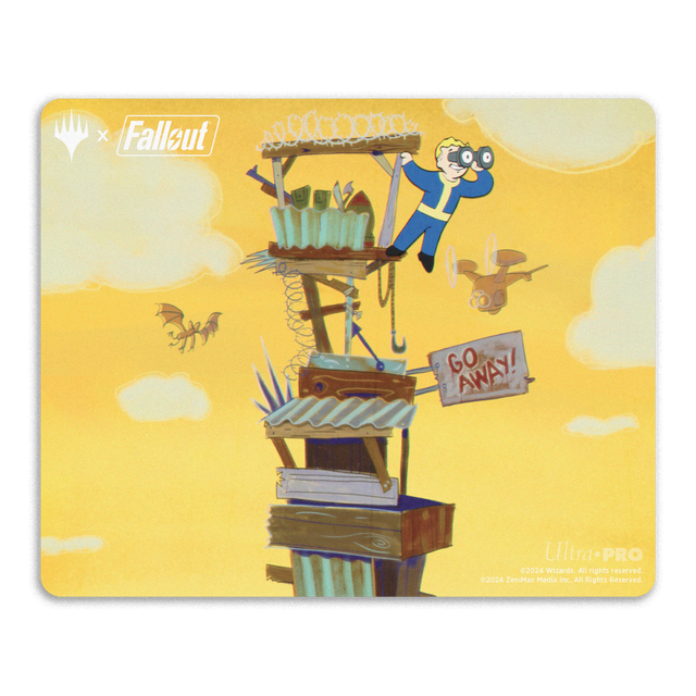 Magic: The Gathering Universes Beyond x Fallout Mousepad - Command Tower | Ultra PRO international