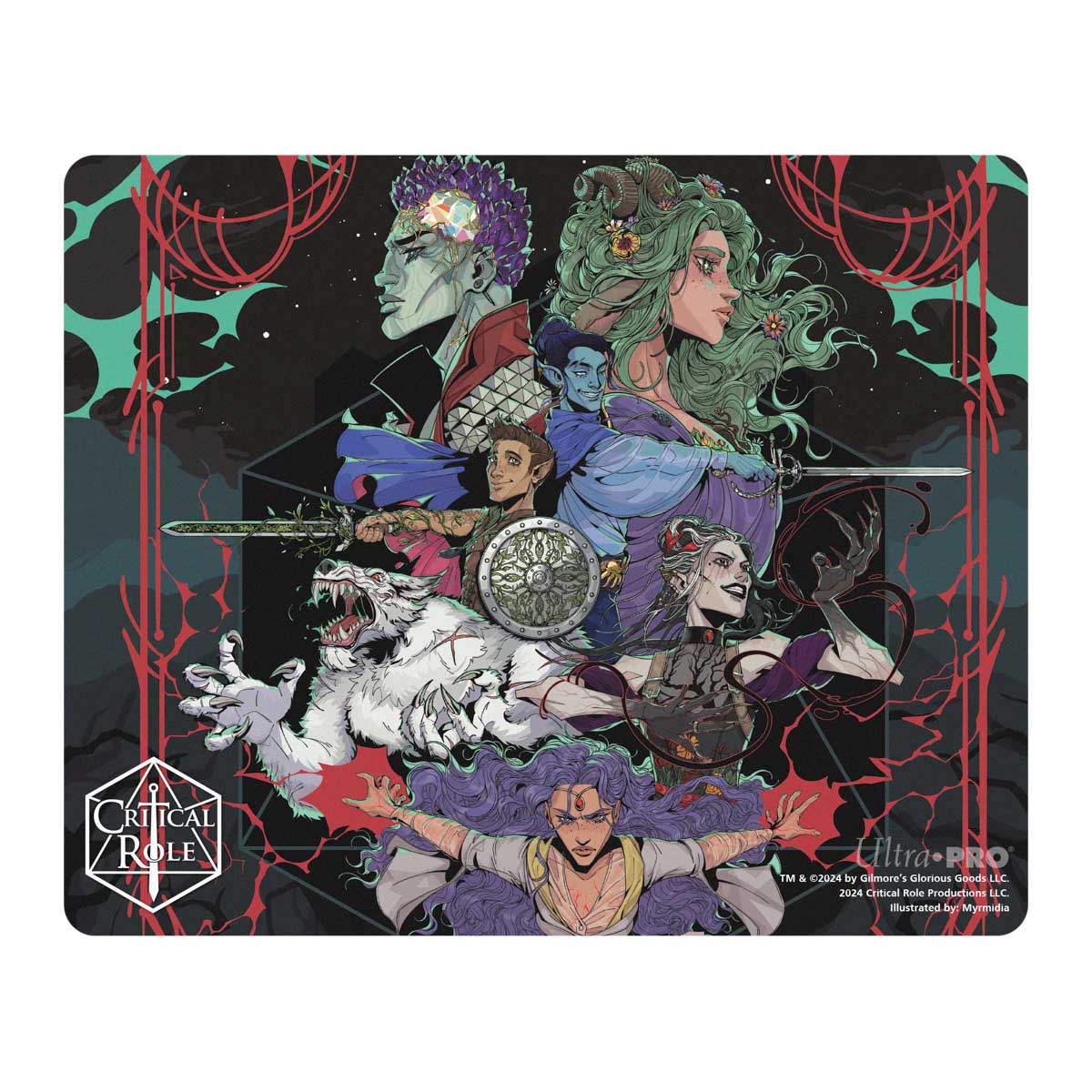 Critical Role Mousepad - Bells Hells Live at The Greek Theatre Front | Ultra PRO International