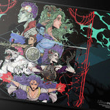 Critical Role Black Stitched Edge Playmat - Bells Hells Live at The Greek Theatre