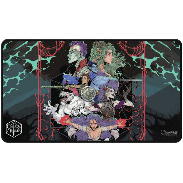 喪心 プレイマット / Cast Down Playmat 国別選手権2019 LE17086_BLK_Mat_Critical_Role_