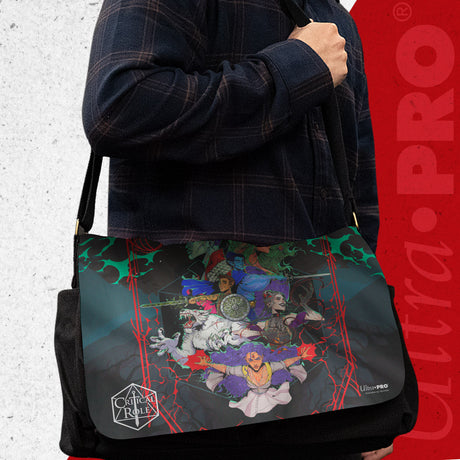 Critical Role PoD Printed Messenger Bag Flap- Bells Hells Live at the Greek | Ultra PRO International