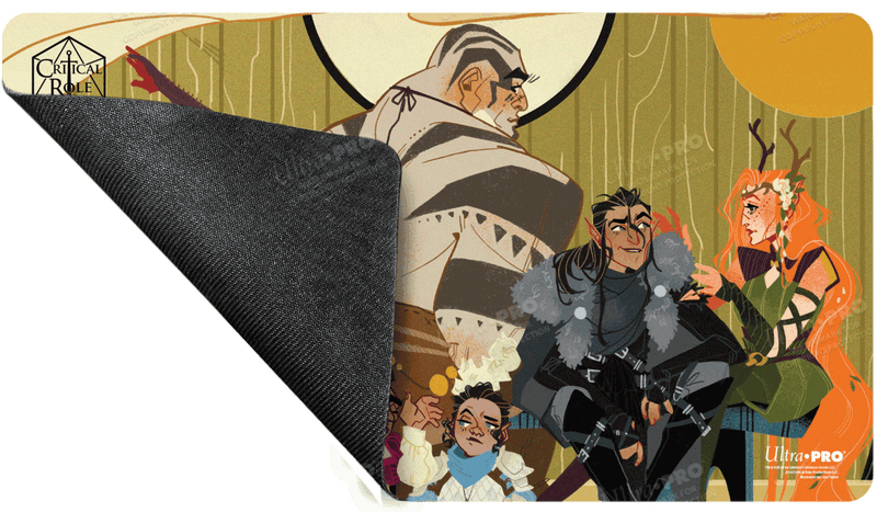 Critical Role PoD Stitched Edge Playmat - Cover of Vox Machina Origins III