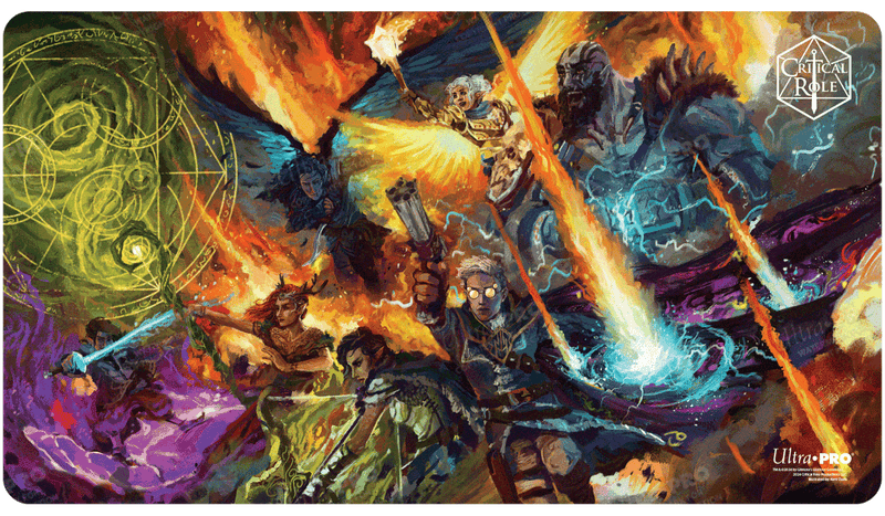 Critical Role PoD Stitched Edge Playmat - Heroes of Tal'Dorei
