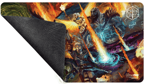 Critical Role PoD Stitched Edge Playmat - Heroes of Tal'Dorei Back