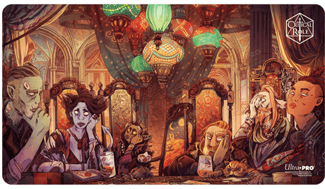 Critical Role PoD Stitched Edge Playmat - Toast to Mollymauk | Ultra PRO International