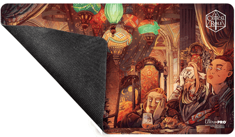 Critical Role PoD Stitched Edge Playmat - Toast to Mollymauk Back | Ultra PRO International