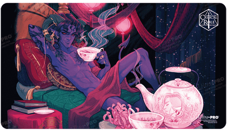 Critical Role PoD Stitched Edge Playmat - Mollymauk | Ultra PRO International