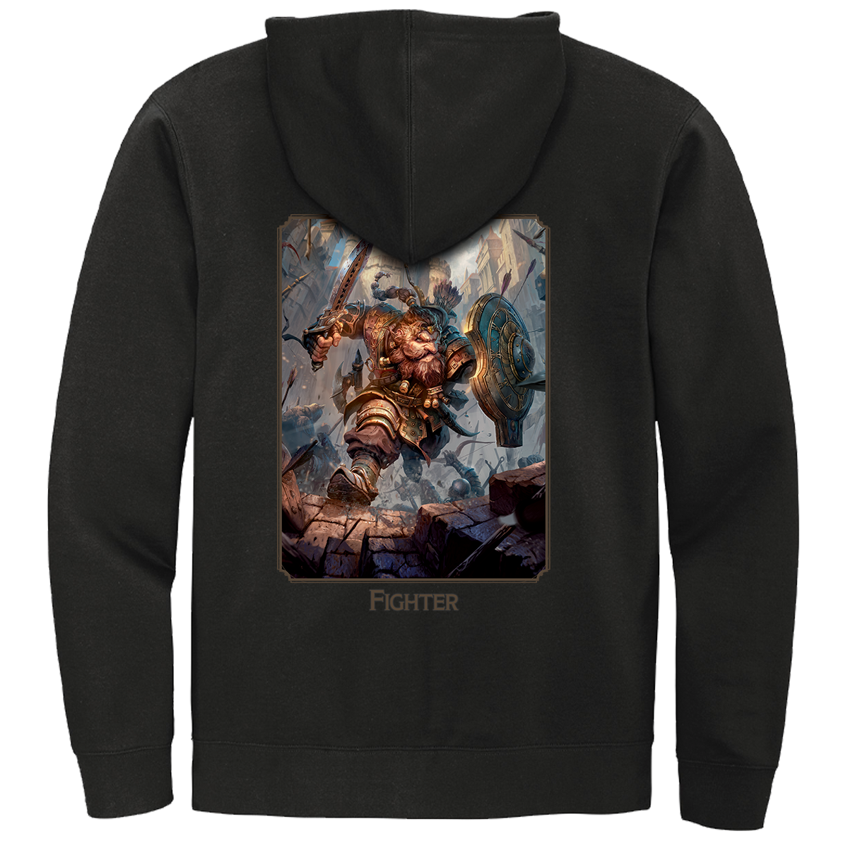 Dungeons & Dragons Class PoD - Hoodie - Fighter