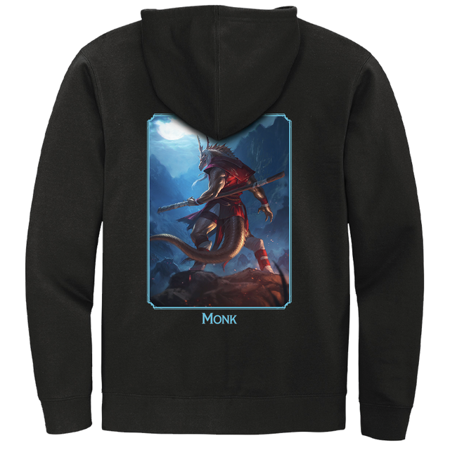 Dungeons & Dragons Class PoD - Hoodie - Monk - Back | Ultra PRO
