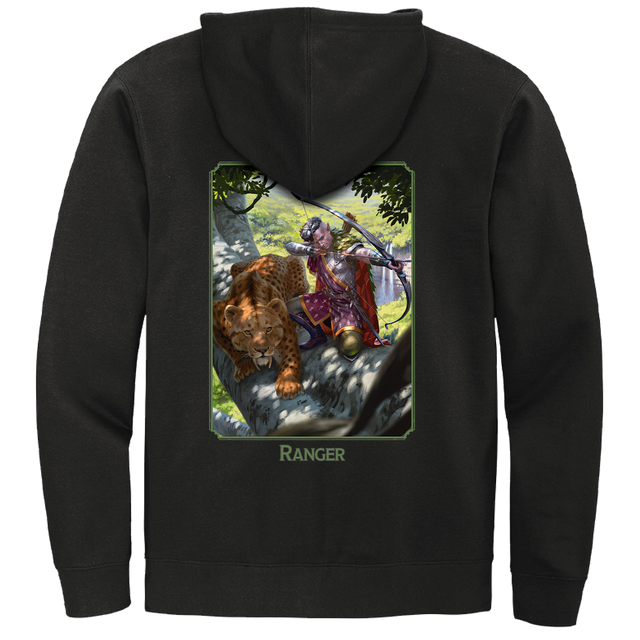 Dungeons & Dragons Class PoD - Hoodie - Ranger Back | Ultra PRO