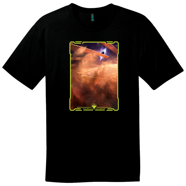 Edge of Eternities  - Tee - Portal Adagia, Windswept Bastion - Adam Paquette | Ultra PRO